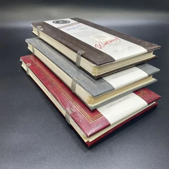 New Set of 3 Webway Orig Vanguard Photo Albums 72 Pockets USA W-35T Expandable
